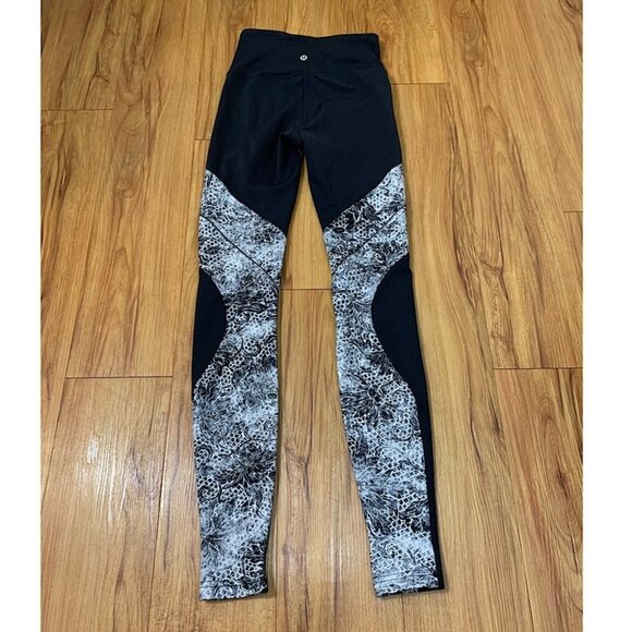 Lululemon Sweat & Repeat Tight *28" Serigraph Black - Picture 6 of 13